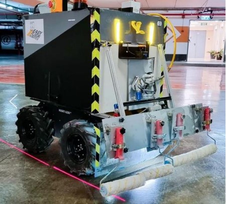 Робот для устройства промышленных полов Easy Floor Robotics